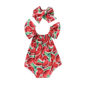 Pudcoco US Stock New Fashion Toddler Baby Girls Print